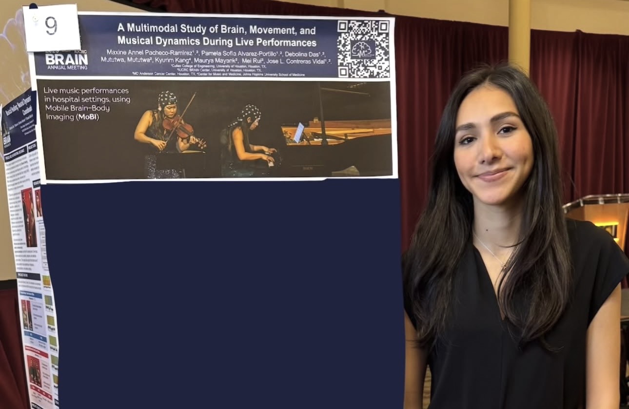 Poster presentation on the Music in Medicine project at the IAB meeting